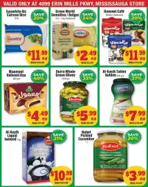 Iqbal Foods flyer week 40 Page 6: Al-Kasih liquid jameed €10,99, Al-Kasih tahini golden €7,99