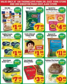 Iqbal Foods flyer week 40 Page 8: Saidoon Pita Bread €0,99, Nazo Super Green Tea €7,99