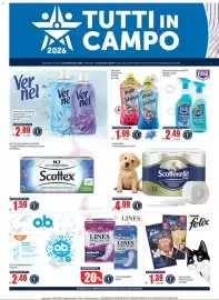 Volantino Elite Pagina 8: Scottonelle Carta igienica €4,99, Fabuloso Pavimenti €1,99