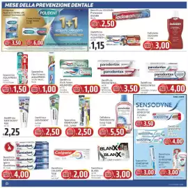 Volantino Paghi Poco Pagina 16: Collutorio Parodontax Extra Fresh €5,50, Dentifricio Mentadent Igiene Quotidiana €4,00