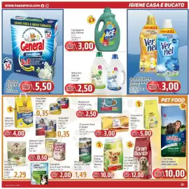 Volantino Paghi Poco Pagina 19: Ammorbidente Concentrato VERNEL €3,00, Detersivo Amica €2,50