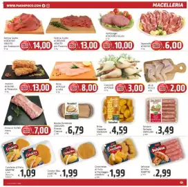 Volantino Paghi Poco Pagina 3: Arista di SUINO Intera €7,00, Birbe Classiche Amadori €4,59