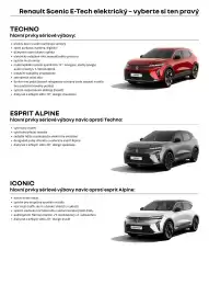 Renault leták | Scenic e-tech Strana 3