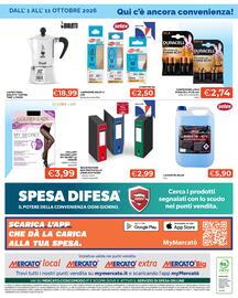 Volantino Mercatò Local Pagina 36: Lavavetri Selex €5,90, Golden Lady My Secret €3,99