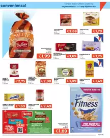 Volantino Mercatò Local Pagina 25: Amaretti di Mombaruzzo Giacobbe e Gamalero €2,98, Cereali Original Fitness Nestlé €1,89