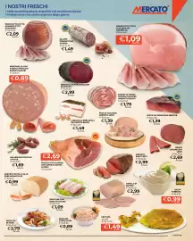 Volantino Mercatò Local Pagina 9: Prosciutto cotto dimarello €1,09, Prosciutto cotto Granbiscotto Rovagnati €2,09