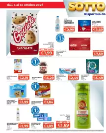 Volantino Mercatò Big Pagina 4: Carta igienica pulito completo Scottex 4 maxi rotoli €1,99, Nutella Ferrero €6,29