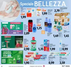 Volantino Emi Market Pagina 22: Colgate collutorio Plax Fresh & Protect soft mint €2,90