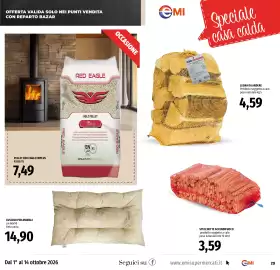 Volantino Emi Market Pagina 29: Legna da ardere Fire €4,59, Cuscino per animali €14,90