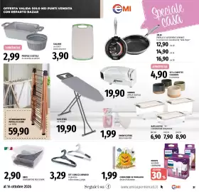 Volantino Emi Market Pagina 31: Pirole e ciotole in ceramica assortite €2,99, Philips lampadine