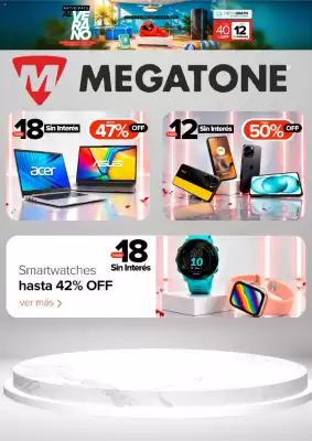 Megatone (válido hasta 31-10)