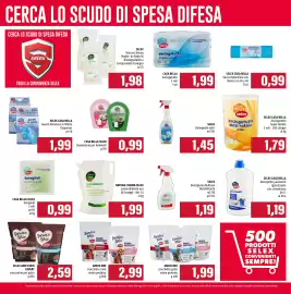 Volantino Emi Market Pagina 14: SELEX Natura Chiama Posate in Mater Bi €1,98, Amico Mio crocchette gatto mono proteico €1,99