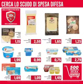 Volantino Emi Market Pagina 2: Ricotta Selex €1,99, SELEX yogurt assortiti €2,79