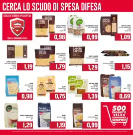 Volantino Emi Market Pagina 4: Saper di Sapori Pasta Fresca di Semola Trofie €1,29, Saper di sapori pasta fresca liscia €0,98