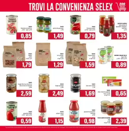Volantino Emi Market Pagina 9: Zuppa d'Orzo SELEX €1,59, Orzo perlato Selex €1,29