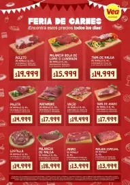 Catálogo Supermercados Vea Página 1: Vacío de novillo €19.499,00, Matambre de novillo €17.999,00
