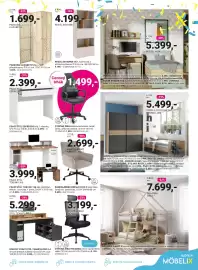Möbelix leták Strana 11: Lia otočná židle €1.499,00, Postel hoa €5.399,00