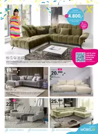 Möbelix leták Strana 7: Sedačka sara l €19.999,00, Melbourne rohová sedačka €22.999,00