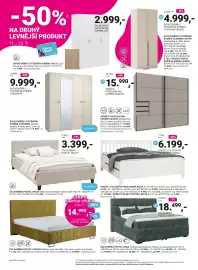 Möbelix leták Strana 8: Čalouněná postel vega €18.499,00, Čalouněná postel atessa €14.990,00