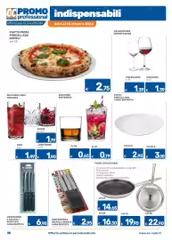 Volantino ARCA C+C cash and carry Pagina 20: Piatto pizza porcellana napoli €2,75, Bicchieri Bistrobar €0,65
