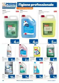 Volantino ARCA C+C cash and carry Pagina 22: Vanto Detersivo lavatrice liquido €7,80, Vanto Ammorbidente professionale €7,40