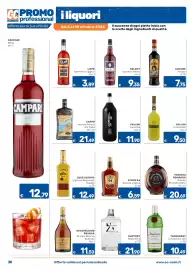 Volantino ARCA C+C cash and carry Pagina 30: Stock 84 Brandy original €6,59, Suntory Roku Gin 6 €21,90