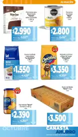Catálogo La Anonima Página 6: La virginia chocolino €3.350,00, Morixe premezcla para bizcochuelo sabor chocolate €2.990,00