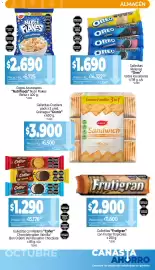Catálogo La Anonima Página 7: Oreo galletitas rellenas €1.690,00, Cofler galletitas con relleno €1.290,00