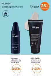 Catálogo Natura Página 119: Natura i-homem sabonete facial exfoliante, Jabón liquido exfoliante €10.300,00