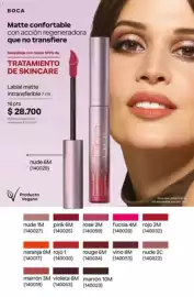 Catálogo Natura Página 131: Una labial matte intransferible €28.700,00