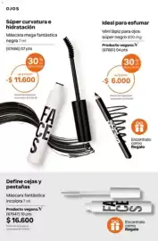 Catálogo Natura Página 157: Face mascarafantásticaincolora €16.600,00, Face mascara mega fantastica negra €11.600,00