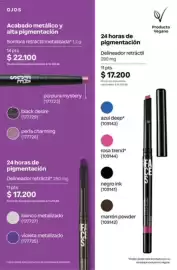 Catálogo Natura Página 160: Faces delineador retráctil €17.200,00, Delineador retráctil €17.200,00