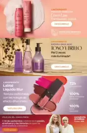 Catálogo Natura Página 2: LANZAMIENTO TODODIA CABELLOS Liso + Liso Frambuesa y jojoba DESCUBRILO TECHOLOGÍA PREBIOTICA