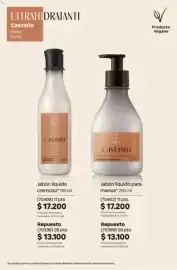 Catálogo Natura Página 203: Eros castania jabon liquido para manos €17.200,00, Cistinha jabón líquido cremoso €17.200,00
