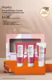 Catálogo Natura Página 23: Tododia rutina completa frambuesa y pimienta rosa €21.300,00