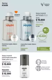 Catálogo Natura Página 236: Kaiax spray corporal perfumado €10.400,00