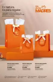Catálogo Natura Página 25: Natura bolsa de regalo mediana €4.000,00, Natura bolsa de regalo pequeña €3.600,00