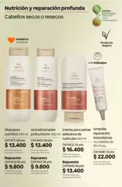 Catálogo Natura Página 271: Natura lumina shampoo nutritivo €13.400,00, Natura lumina acondicionador polinutrición €13.400,00