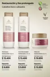 Catálogo Natura Página 279: Natura lumina shampoo restaurador €13.400,00, Natura lumina acondicionador restaurador €13.400,00