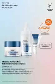 Catálogo Natura Página 28: Chronos Derma rutina hidratación rutina completa €99.400,00