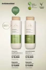 Catálogo Natura Página 282: Natura luminia acondicionador leve €15.900,00, Natura lumina shampoo equilibrante €15.900,00
