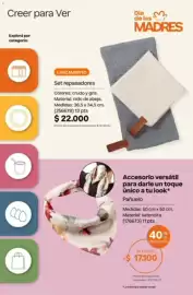 Catálogo Natura Página 302: Set repasadores €22.000,00, Pañuelo €17.100,00