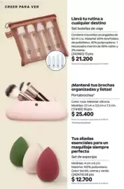 Catálogo Natura Página 313: Set de esponjas €12.700,00, Set botellas de viaje €21.200,00