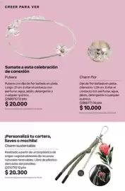 Catálogo Natura Página 315: Charm sustentable €20.300,00, Creer para ver pulsera €20.000,00