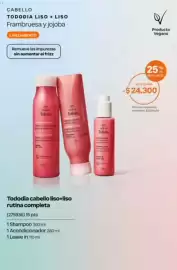 Catálogo Natura Página 35: Tododia cabello liso+liso €24.300,00