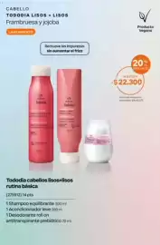 Catálogo Natura Página 39: Tododia cabellos lisos+lisos rutina básica €22.300,00