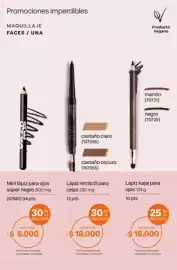 Catálogo Natura Página 55: Lápiz kajal para ojos €16.000,00, Lápiz retráctil para cejas 250 mg €18.000,00