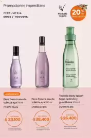 Catálogo Natura Página 59: Tododia, Tododia body splash hojas de limon y guanabana €26.400,00
