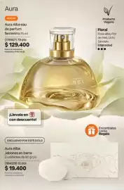 Catálogo Natura Página 78: Aura Alba jabones en barra €19.400,00, Natura aura alba €129.400,00