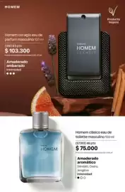 Catálogo Natura Página 93: Evolva homem clásico eau de toilette masculino €75.000,00, Natura homem cor.agio €103.300,00